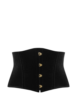 Maison Close Rococo waist cincher - Black