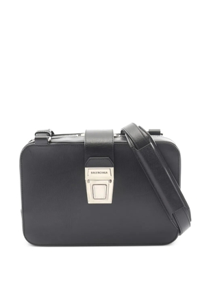 Balenciaga Pre-Owned 2010s tack leather shoulder bag - Black