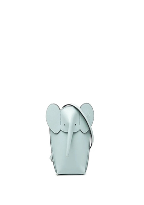 Loewe Pre-Owned 2022 Leather Elephant Pocket crossbody bag - Blue