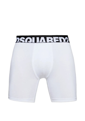 DSQUARED2 logo-waistband boxers - White
