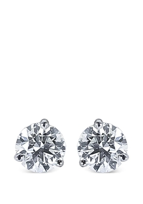 NIMO WITH LOVE Solitaire diamond stud earrings - Silver