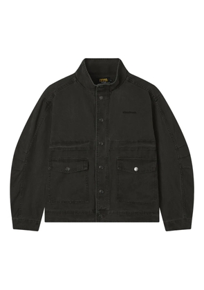 Mini Cream buttoned pocket jacket - Green