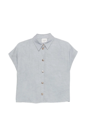 Alysi buttoned blouse - Blue