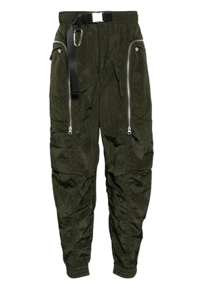 Spoonyard belted tapered trousers - Green