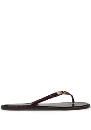 Le Silla Sahara flip flops - Brown