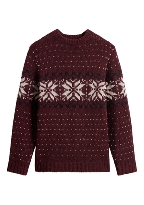 Woolrich Fair Isle jacquard sweater - Red