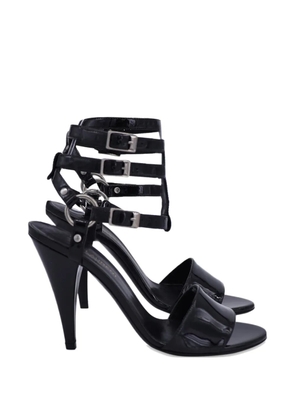 Saint Laurent Pre-Owned Cage strappy sandals - Black