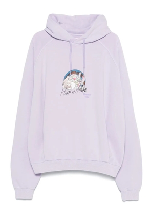 Martine Rose High On Hope hoodie - PURPLE LILAC