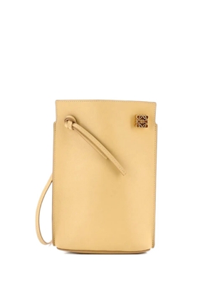 Loewe Pre-Owned Dice Pocket Leather crossbody bag - Neutrals