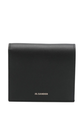 Jil Sander logo-print wallet - Black