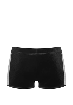 Maison Close tulle-detail boxers - Black