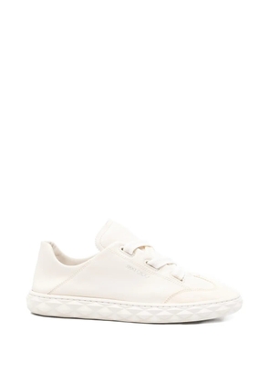 Jimmy Choo Pre-Owned leather sneakers - Neutrals