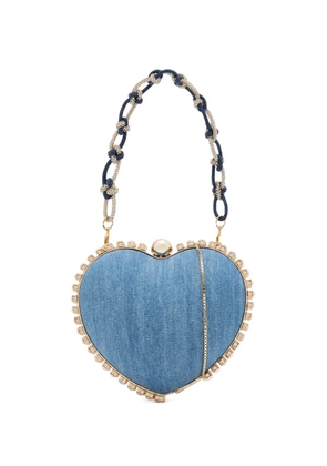 Rosantica Cupido rhinestone handbag - Blue