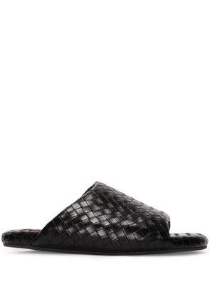 Simon Miller woven-design bubble slides - Black