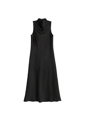 Patrizia Pepe satin midi dress - Black