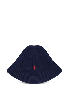 Polo Ralph Lauren cable-knit bucket hat - Blue