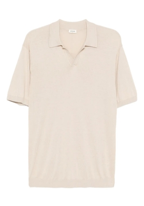 LESTRANGE knitted polo shirt - Neutrals