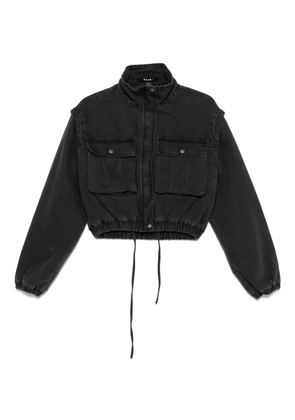 Ksubi drawstring pocket jacket - Black