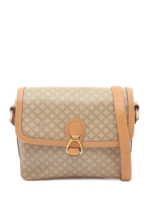 Celine Pre-Owned 2000s macadam-pattern shoulder bag - Neutrals