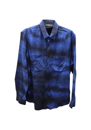 AMIRI long-sleeve buttoned shirt - Blue
