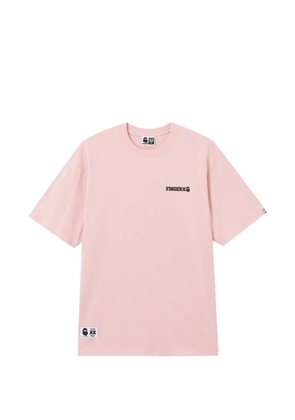 FINGERCROXX logo T-shirt - Pink