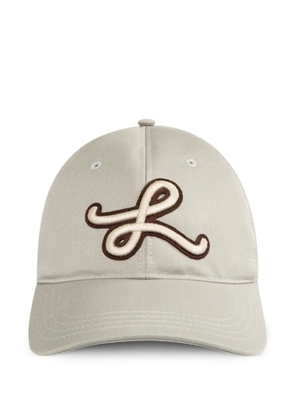 LOEWE logo-patch baseball cap - Neutrals