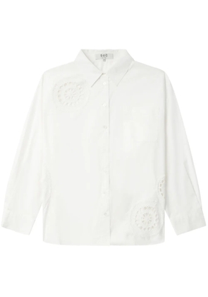 Sea Joy cotton shirt - White