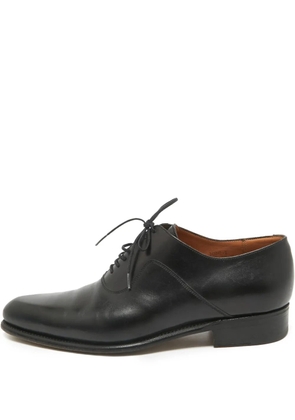 JW Anderson leather lace-up Oxford shoes - Black