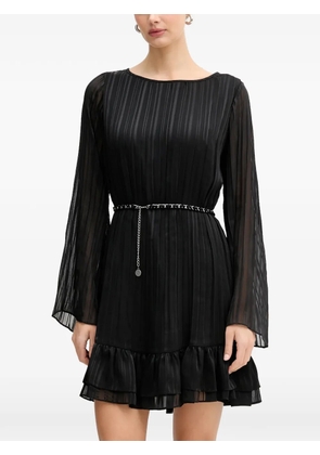 GUESS USA pleated mini dress - Black