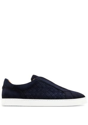 Magnanni woven suede sneakers - Blue