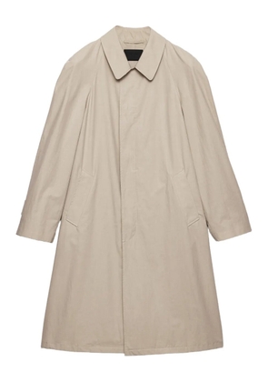 Prada single-breasted coat - Neutrals