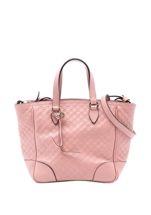 Gucci Pre-Owned 2016-2025 Small Microguccissima Bree satchel - Pink