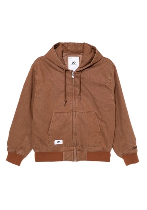 CHOCOOLATE logo-patch jacket - Brown