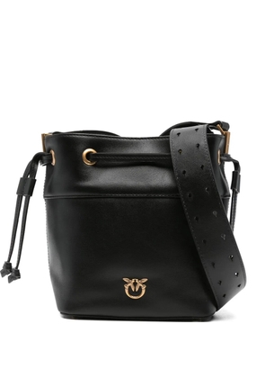 PINKO love birds bucket bag - Black