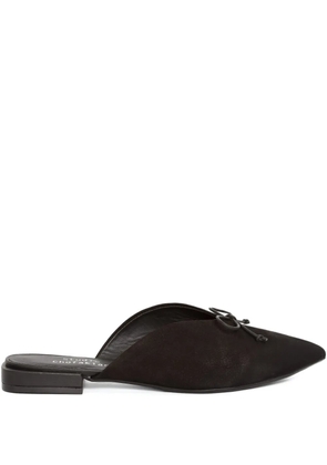 Studio Chofakian leather mules - Black