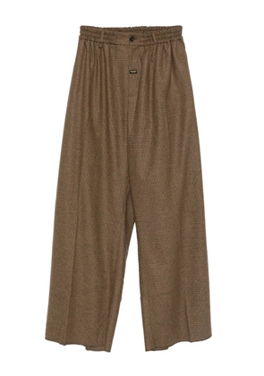 Martine Rose wide-leg tailored trousers - Brown