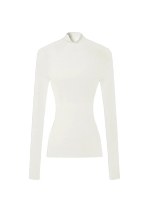 Versace fitted ribbed sweater - Neutrals