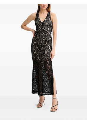 GUESS USA sleeveless v-neck maxi dress - Black