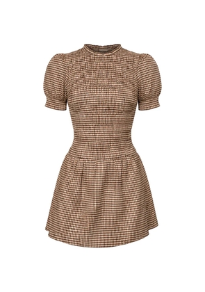 Reformation Leannah mini dress - Brown