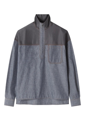 Lanvin chest-pocket shirt - Blue