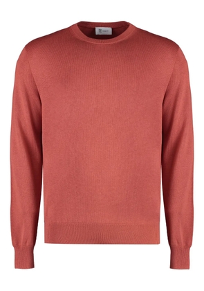 THE (Alphabet) ribbed crew-neck sweater - Red