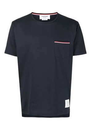 Thom Browne pocket T-shirt - Blue