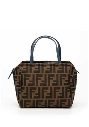 Fendi Pre-Owned 2000-2010 Mini Zucca Canvas handbag - Brown