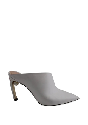 Nicholas Kirkwood leather mules - White