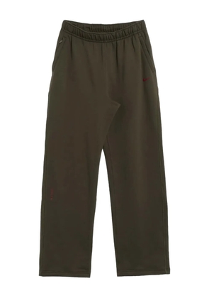 Nike embroidered-detail sweatpants - Green