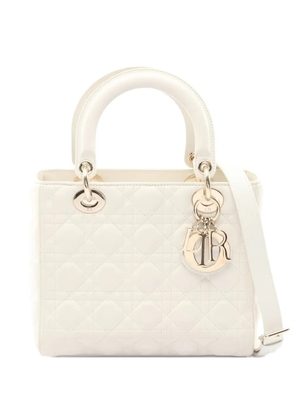 Christian Dior Pre-Owned 2000s medium Canage leather tote bag - White