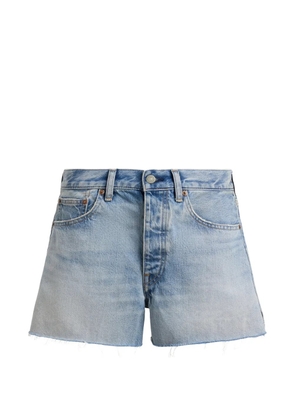 Polo Ralph Lauren five-pocket frayed shorts - Blue
