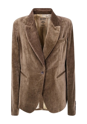 Uma Wang single-breasted blazer - Brown