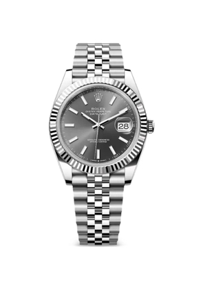 Rolex 2021 Datejust jubilee 41mm watch - Silver