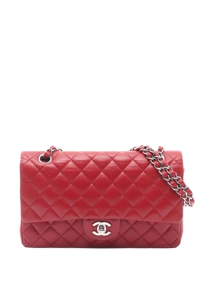 CHANEL Pre-Owned 2010-2011 flap chain crossbody bag - Red